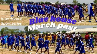 BLUE HOUSE MARCH PAST || Racy & Sturdy School || Inter-House sport series with The Amazon Deb