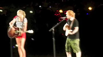 Taylor Swift ft Ed Sheeran - Everything Has Changed LIVE