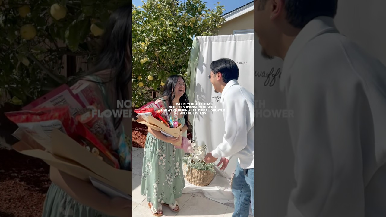 we love a man who actively listens 🥹🌸🌼 