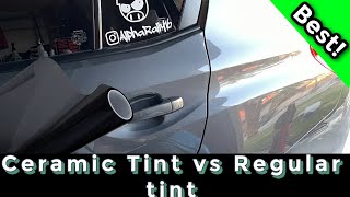 Ceramic Tint VS Regular Tint , Is Ceramic Window Tint Worth It?