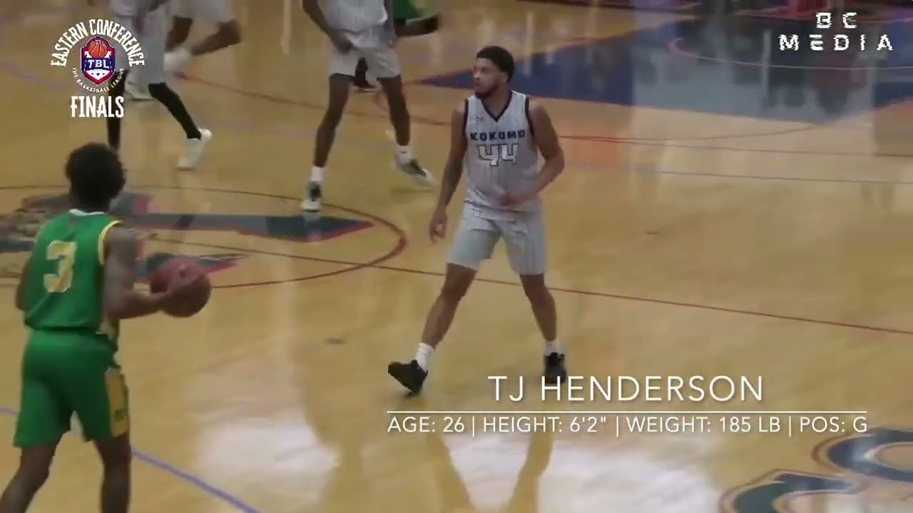 TJ Henderson 2021-2022 TBL Season Highlights with the Kokomo BobKats
