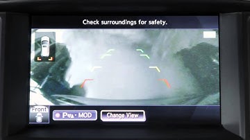 2014 Infiniti QX80 -  AroundView® Monitor (if so equipped)