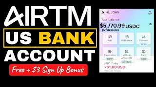 Get a FREE US Virtual Bank Account on AirTM (No SSN Required!)