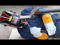 The best way to learn electric welding 4G ceiling welding