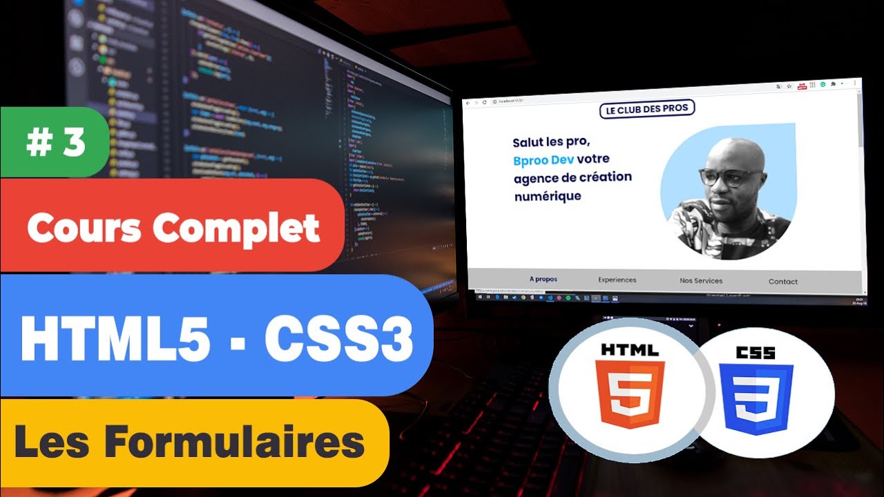 HTML et CSS Cours complet 3# Les Formulaires - YouTube