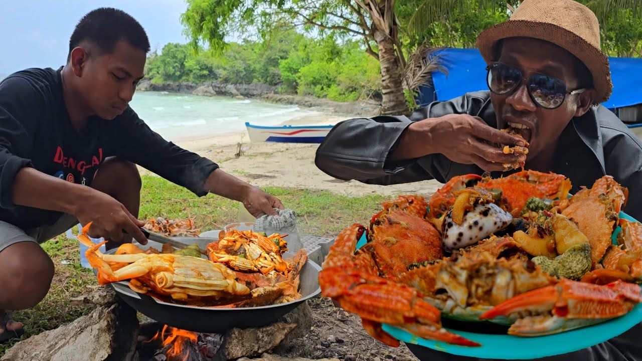 Bertemu Markas Hawan Mematikan saat berburu kepiting subuh-subuh di Pulau Terpencil #part14