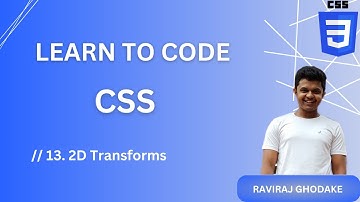 13. CSS Attributes | CSS 2D Transforms | translate() | scale() | rotate() | skew() | matrix()