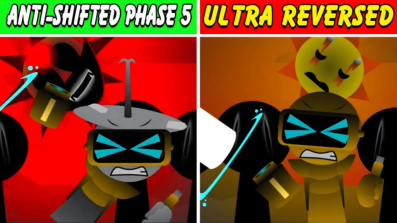 Incredibox Sprunki: Anti-Shifted Phase 5 But Ultra Reversed (Best Mod)