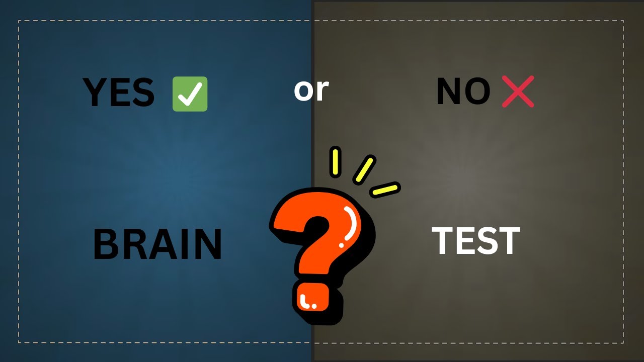 🔥 YES or NO Quiz | Simple Questions That Trick Your Brain