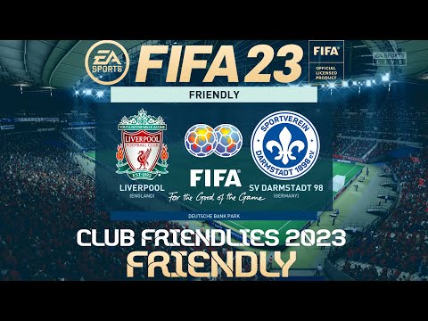 FIFA 23 Liverpool vs Darmstadt, Club Friendly 2023