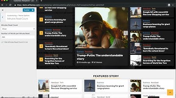 Newsphere - Theme Options with Live Customizer