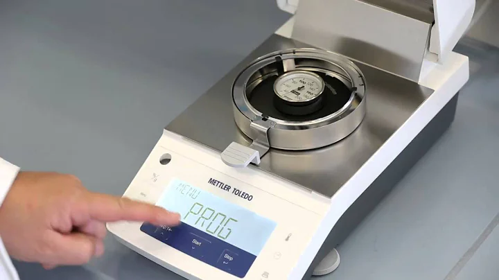 Калибровка анализатора влажности HE53