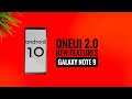 Galaxy Note 9 OFFICIAL Android 10 and OneUI 2.0 Update - Top new Features!