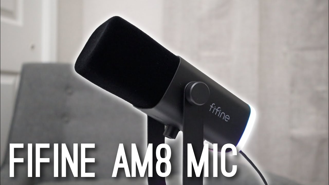 Fifine AmpliGame AM8 Streamer Microphone Review 