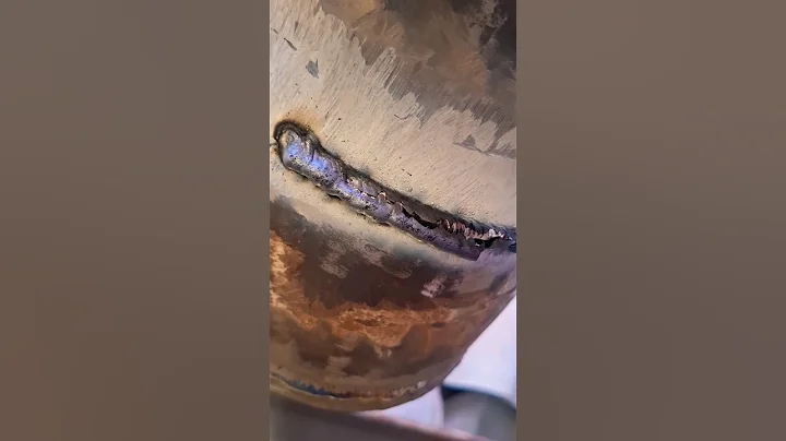 STENLES STEEL SMAW WELDING IN 6G OVERHEAD POSITION💯✅️ #welder #welding #shorts #shortsfeed #tig #arc