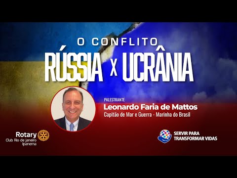 28ª Reunião Ordinária do RCRJ Ipanema - Palestra com o tema:  O Conflito Rússia x Ucrânia