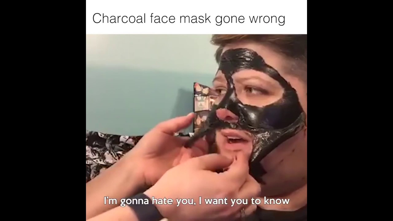 OFFICIAL *cut* CHARCOAL MASK GONE WRONG -