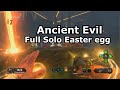 Ancient Evil Full Solo Easter Egg Speedrun