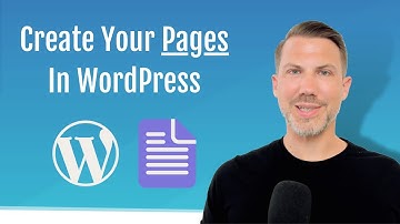 5.1 Create pages in WordPress