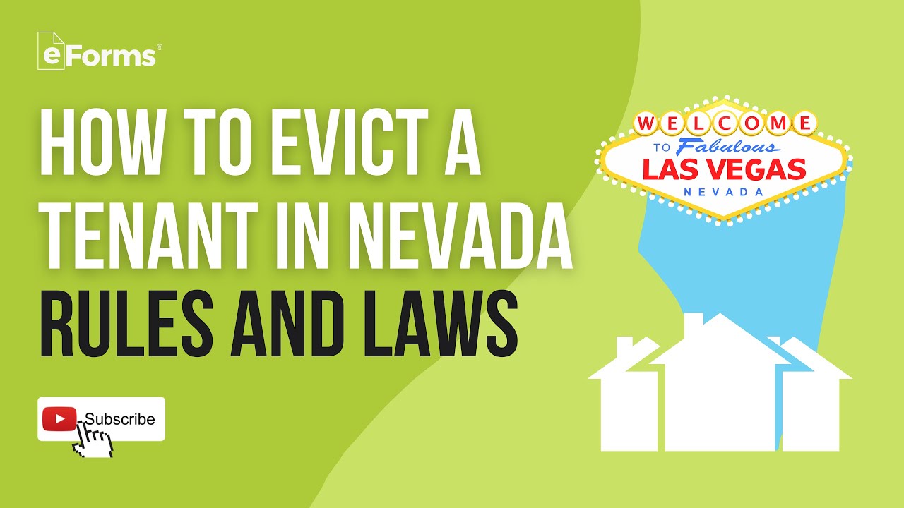 How to Evict a Tenant in Nevada