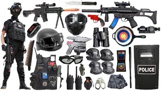 Special toy set, mp5 submachine gun, sniper rifle, grenade bayonet mask and other series