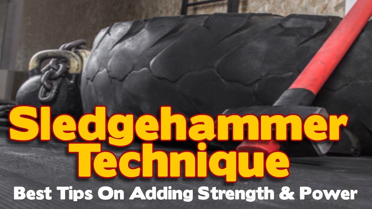 How To Use The Sledgehammer To Improve Power & Fitness YouTube