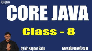 JAVA Naming Conventions || Class - 8 || by Mr. Nagoor Babu Sir On 28-11-2018
