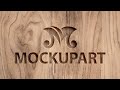 How to make a Wooden engraved logo Mockup| Photoshop Mockup Tutorial