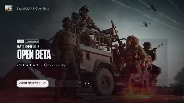 How To Download Battlefield 6 Open Beta On PS5