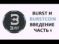 Burst и Burstcoin (BURST). Введение. Ч.1