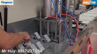Máy cắt ke ép góc nhôm xingfa tự động
