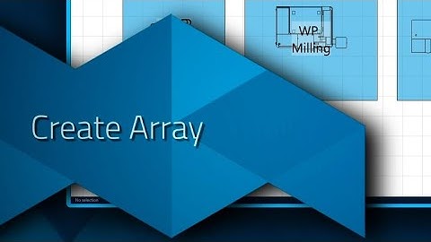 visTABLE®tutorial: Create array