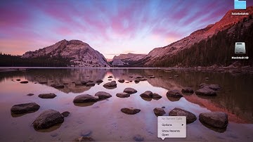 Remove app icons or items from dock in Mac, iMac or Macbook pro, air