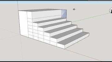 Making Stairs Push and Pull Sketchup