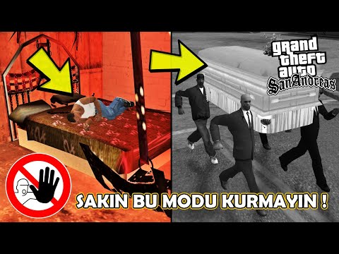 GTA SAN ANDREAS 'DA SAKIN BU MODU KURMAYIN ! İNANILMAZ ŞEYLER OLUYOR !