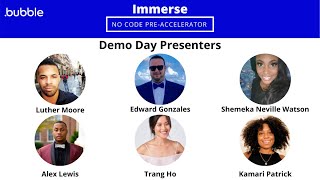 Bubble Immerse Demo Day 2021 [Full Event] screenshot 1