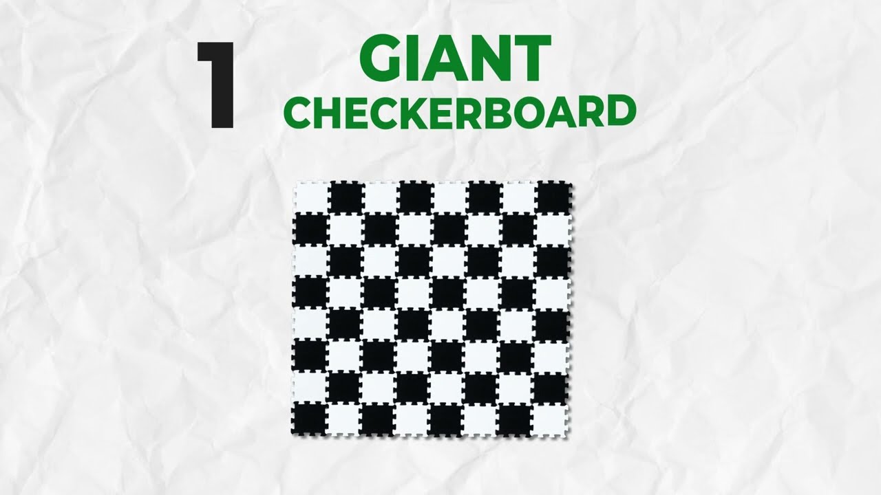 2-in-1 Giant Checkers + Tic Tac Toe video thumbnail