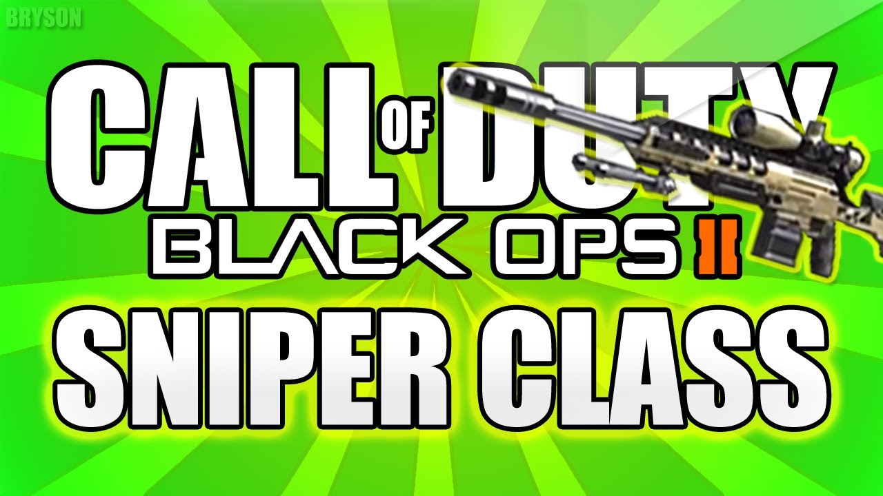 BLACK OPS 2 SNIPER CLASS Create a Class Setups Predictions Call Of Duty BO2 Best Classes 