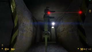 Killing Ichthyosaur by reprogrammed turret (Black mesa)