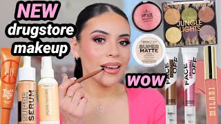 Drugstore Makeup Try On Haul 🤩🛍 Testing NEW drugstore makeup!!