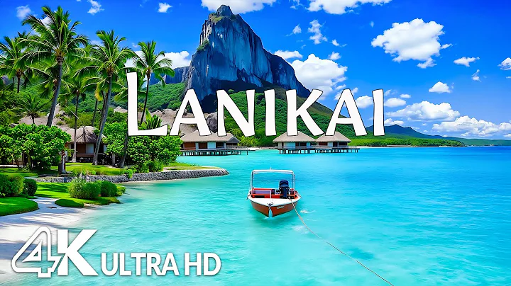 Lanikai, Hawaii 4K UHD – Pristine Beaches, Turquoise Waters & Lush Landscapes with Relaxing Music