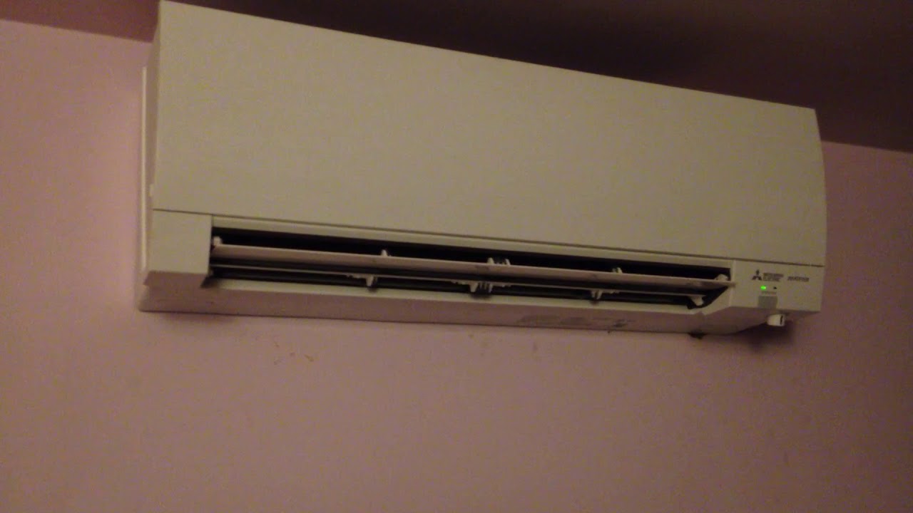 Mitsubishi Ductless MSZ air conditioner minisplit with Inverter