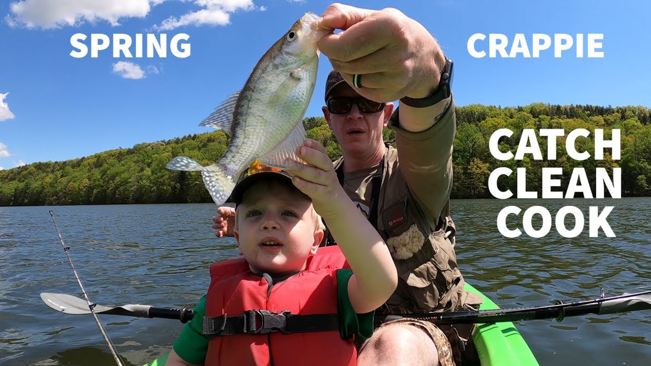 Catching Spring Crappie Using Crappie {Catch & Cook} YouTube