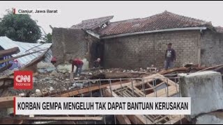 Kasihan, Korban Gempa Cianjur Mengeluh Tak Dapat Bantuan Kerusakan