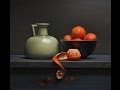 Old master inspired still life painting demo