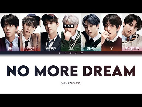 BTS || No More Dream but you are RM (Color Coded Lyrics Karaoke)