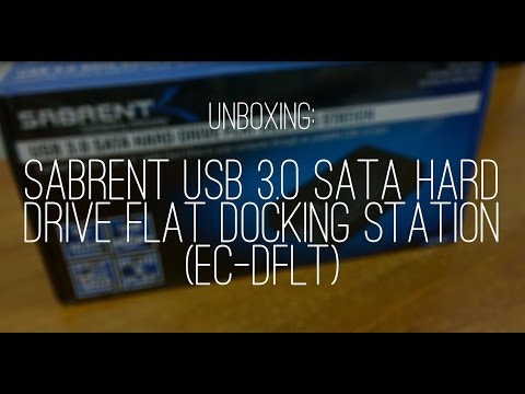 Unboxing: Sabrent USB 3.0 SATA Hard Drive Flat Docking Station (EC-DFLT) (HD) | GeekHelpingHand