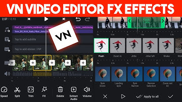 Vn Video Editor Fx Tutorial | How To Add Multiple Fx In Vn App | Vn App Shake Effects | Video Editor