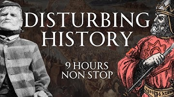 9 Hours of Dark History | Fall Asleep and Learn | A Disturbing Compilation | Human Voiced, No Ads