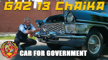 🚙Car Seagull / Chaika 🏆 GAZ-13 Chaika USSR Luxury 🚗 Russian Packard 55